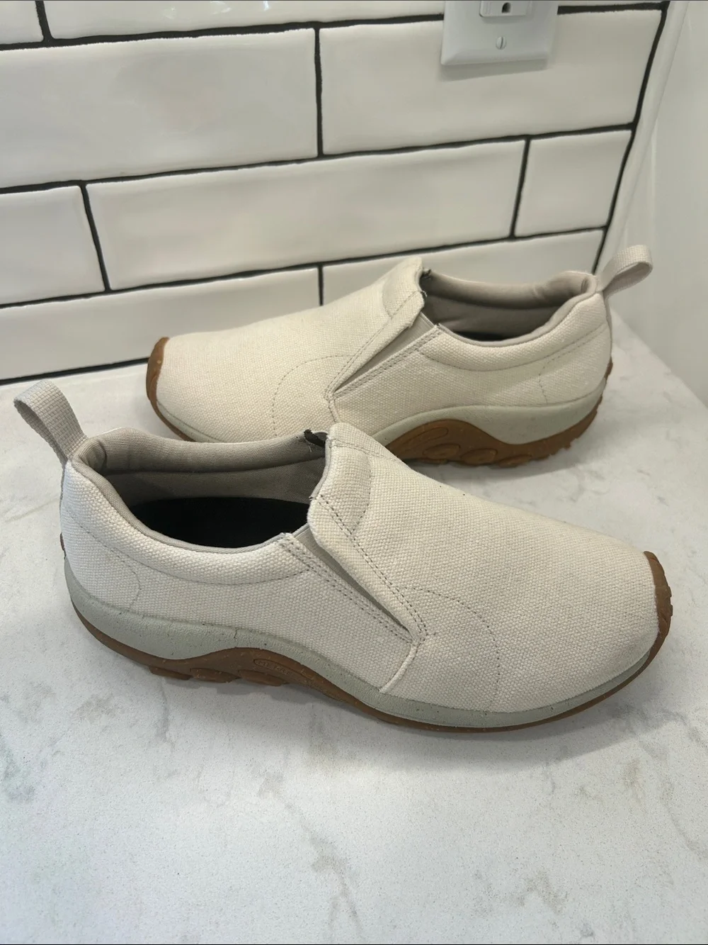 Merrell Z10317‎ Men's Hemp Canvas Jungle Moc Eco Slip-On Shoe Size US 9 NEW